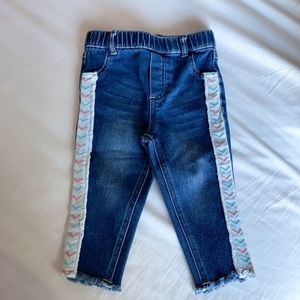 5/$15 First Impressions Baby Embroidered Skinny Jean 18M
